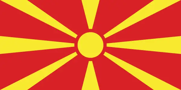 Флаг: Северная Македония